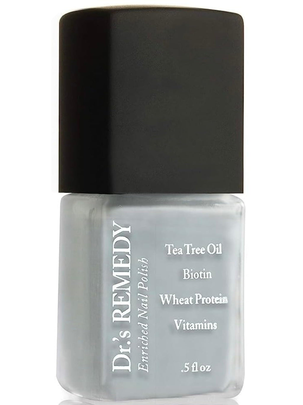 Dr.'s Remedy Enriched Nail Polish – Soulful Slate Blue | Non-Toxic, All-Natural, 24-Free, Doctor Formulated