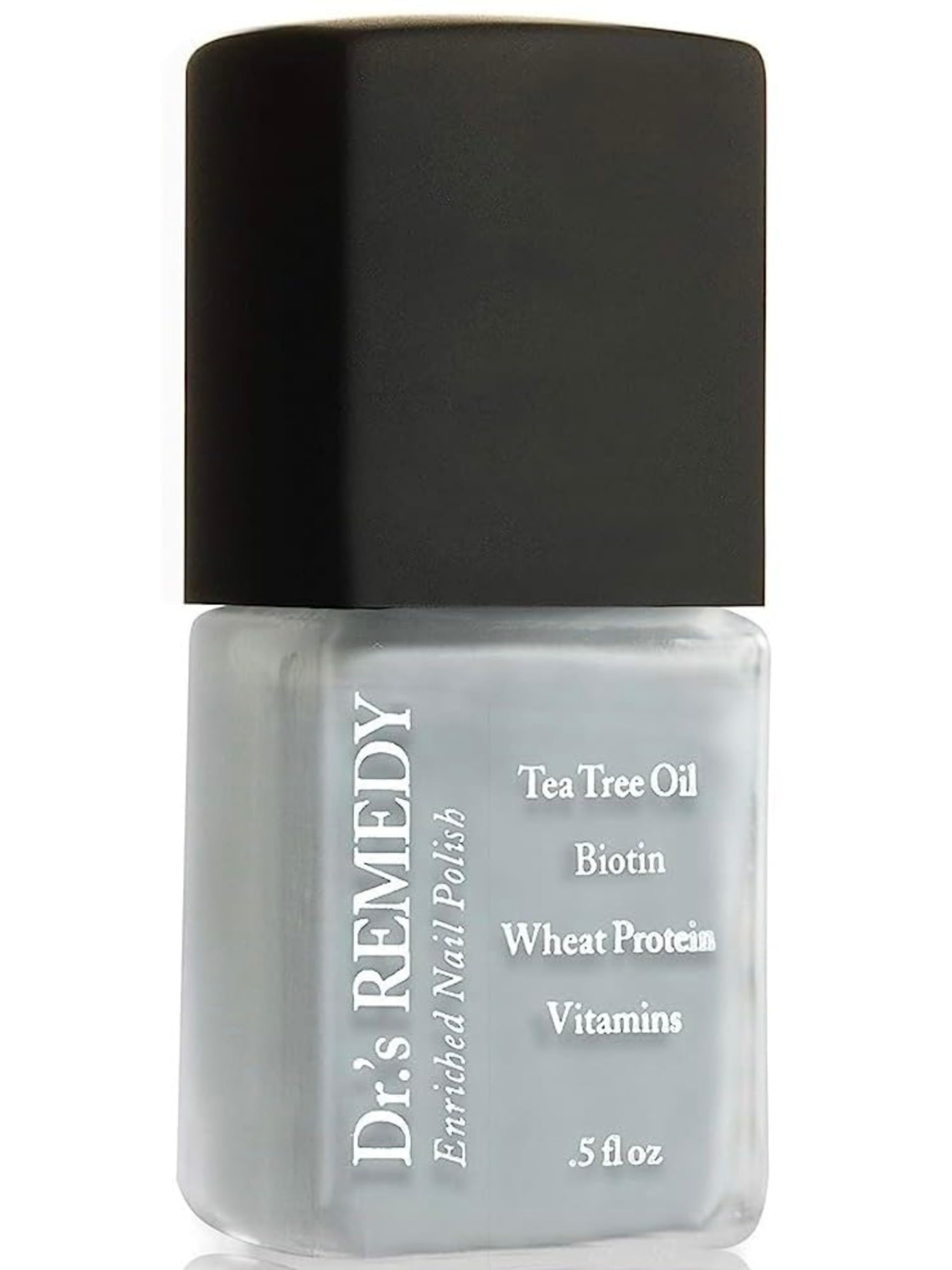 Dr.'s Remedy Enriched Nail Polish – Soulful Slate Blue | Non-Toxic, All-Natural, 24-Free, Doctor Formulated