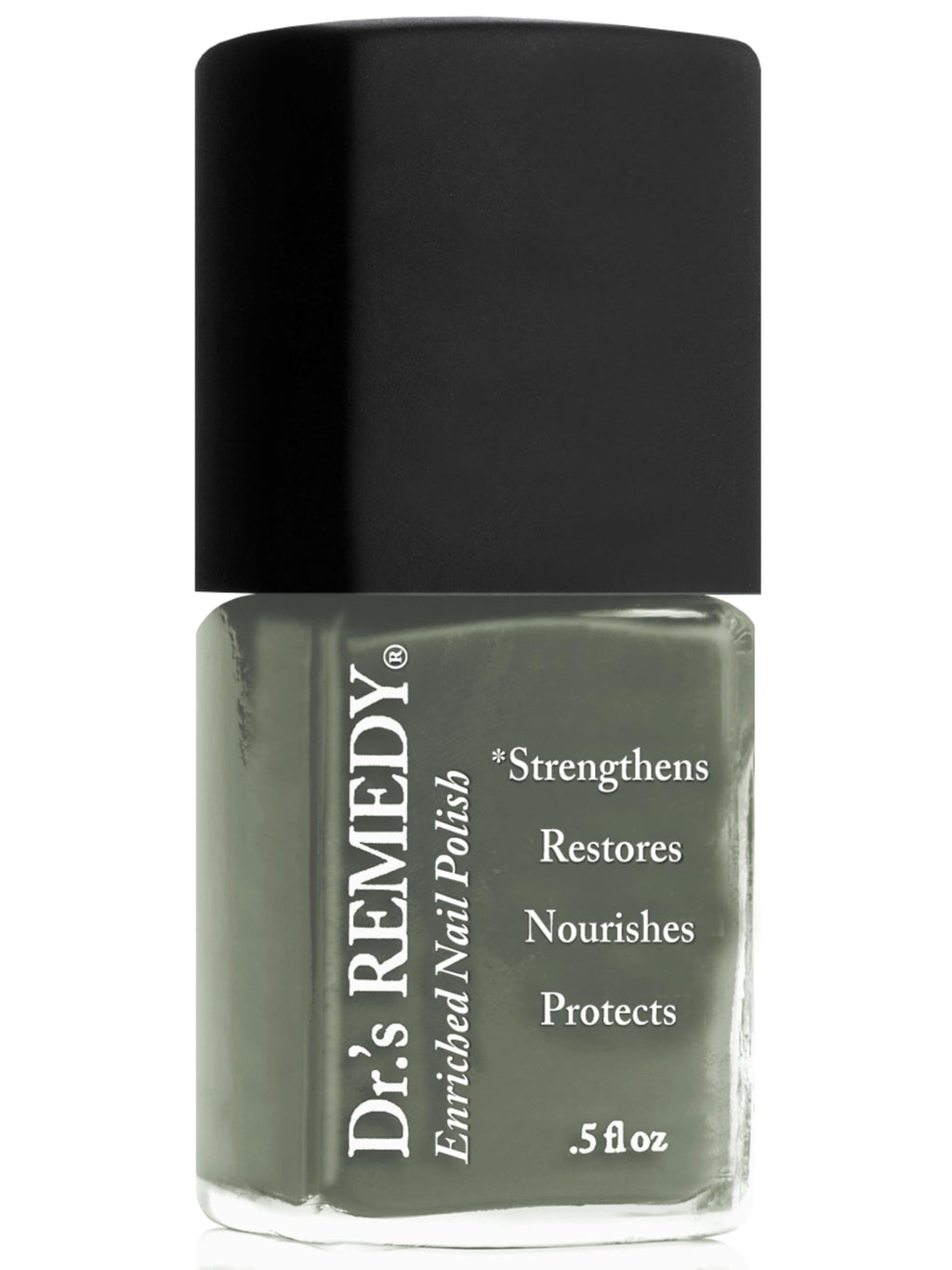Dr.'s Remedy Enriched Nail Polish – Non-Toxic, 24-Free, Optimistic Olive