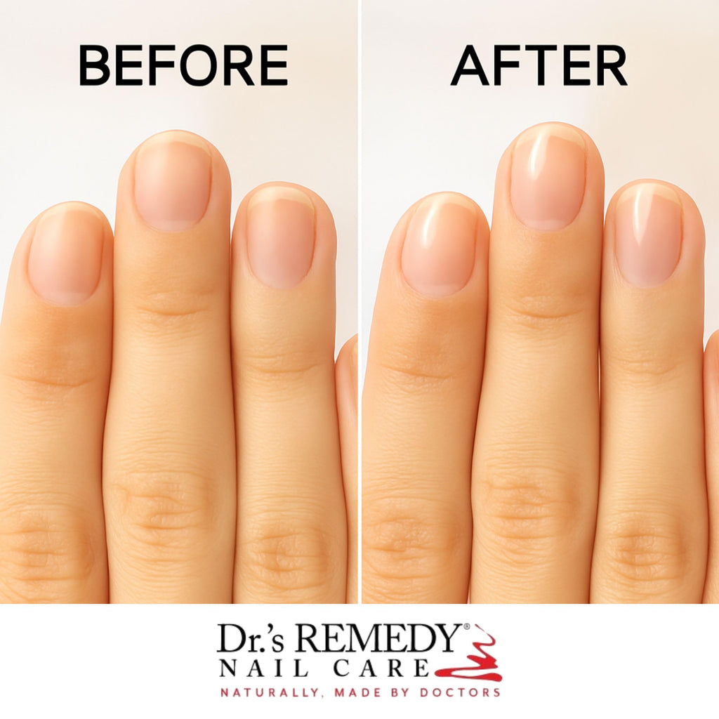 Dr.'s Remedy Enriched Nail Polish – Trusting Turquoise with Base Coat