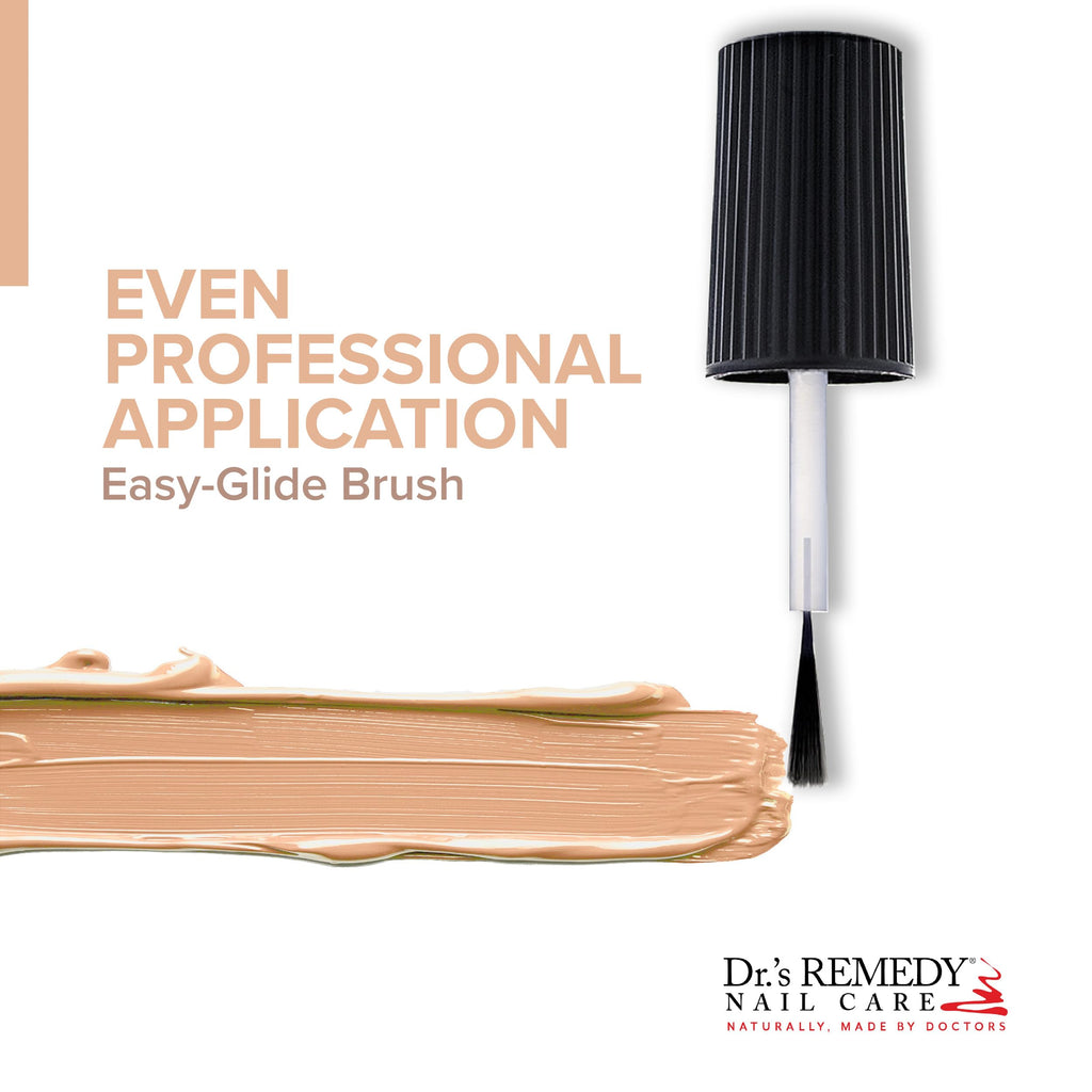Dr.'s Remedy Enriched Nail Polish PURITY Peach – Non-Toxic, All Natural, Doctor-Formulated