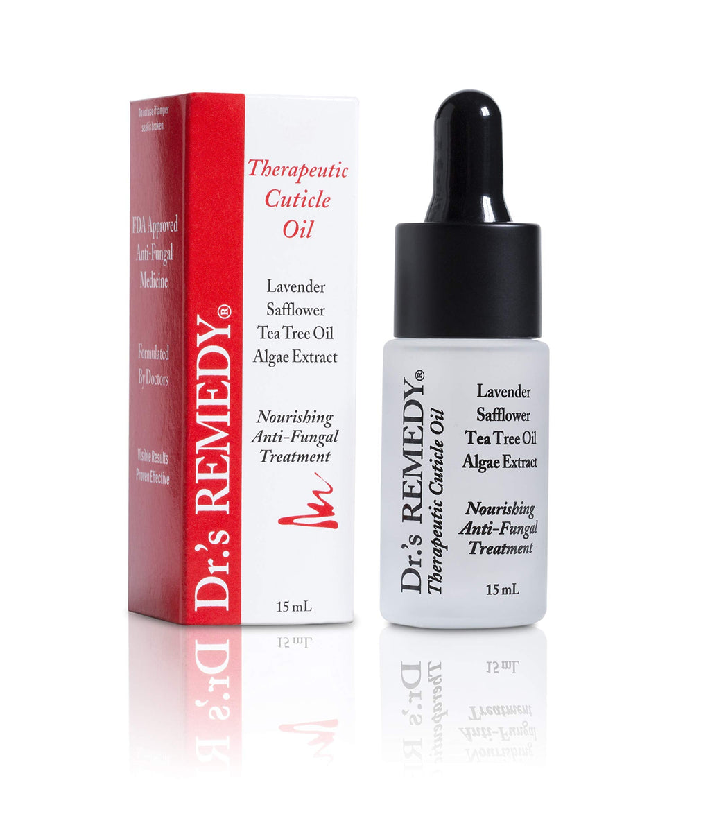 Dr.'s Remedy Therapeutic Caress Cuticle Oil – Nourishing Nail Treatment (0.507 Fl Oz)