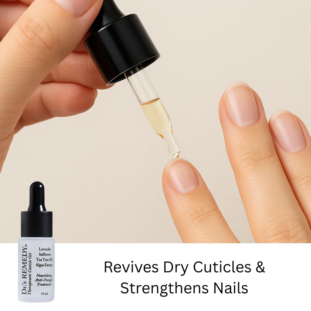 Dr.'s Remedy Therapeutic Caress Cuticle Oil – Nourishing Nail Treatment (0.507 Fl Oz)