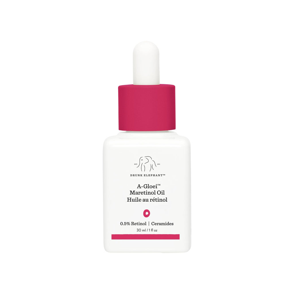 Drunk Elephant A-Gloei Maretinol Oil – Gentle 0.5% Retinol for Smooth, Glowing Skin | 30 ml