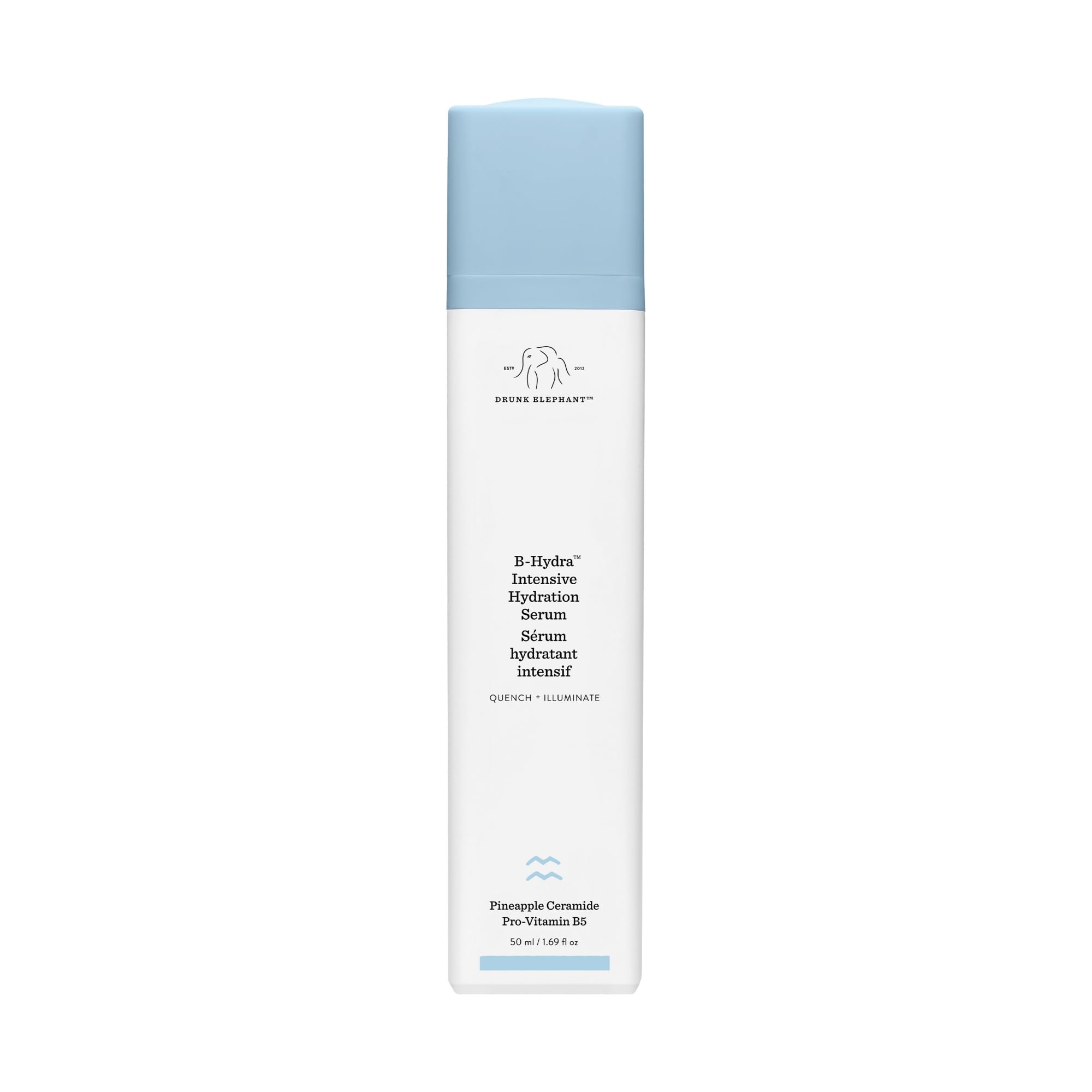 Drunk Elephant B-Hydra Hydration Serum – 50 ml / 1.69 fl oz | Hydrating Vitamin B Serum, Clean Clinical Skincare