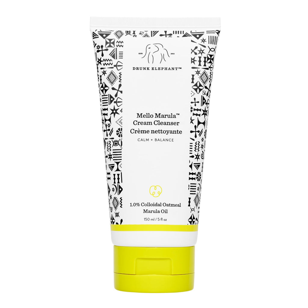 Drunk Elephant Mello Marula Cream Cleanser – Calming Face Cleanser, Fragrance-Free, Cruelty-Free