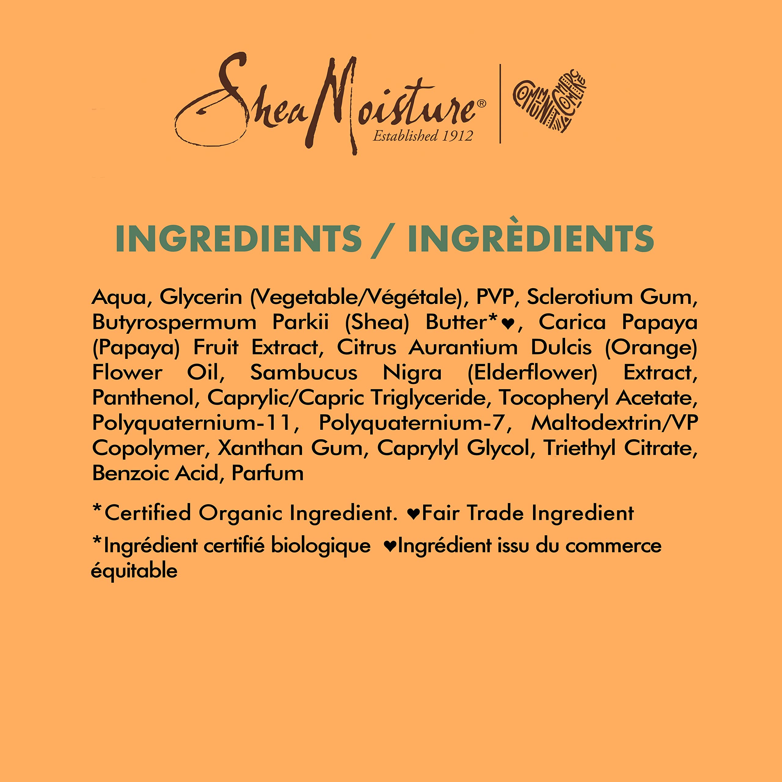 SheaMoisture Papaya & Neroli Milk Gel for Wavy Curly Hair | Paraben-Free, 8 oz