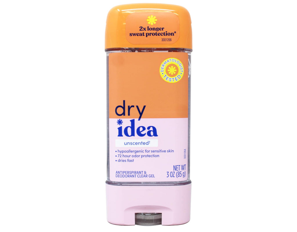 Dry Idea Advanced Dry Unscented Antiperspirant & Deodorant C | Fragrance-Free Sweat Protection