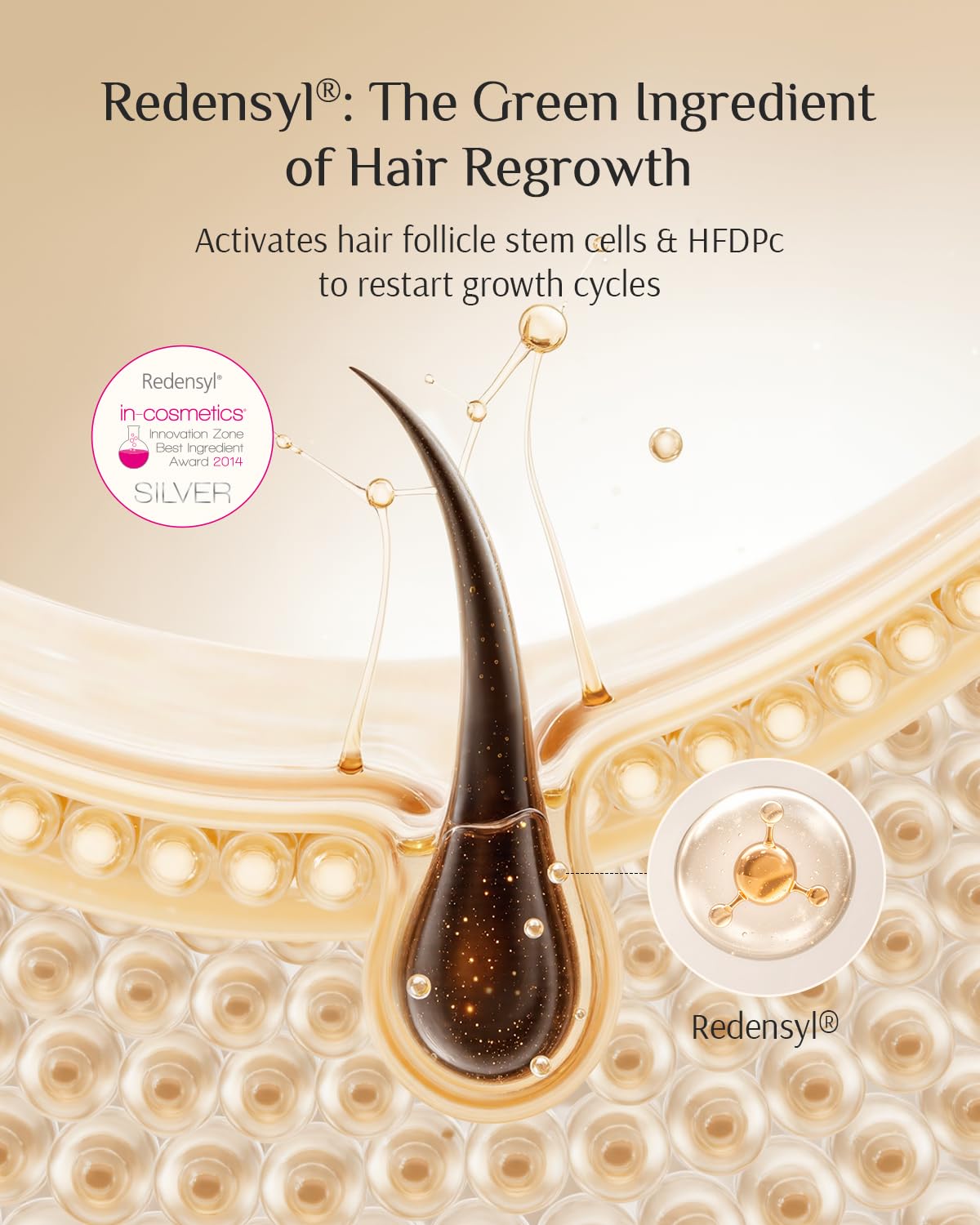 DR ZERO 3% Redensyl Hair Growth Serum for Women – 60ml