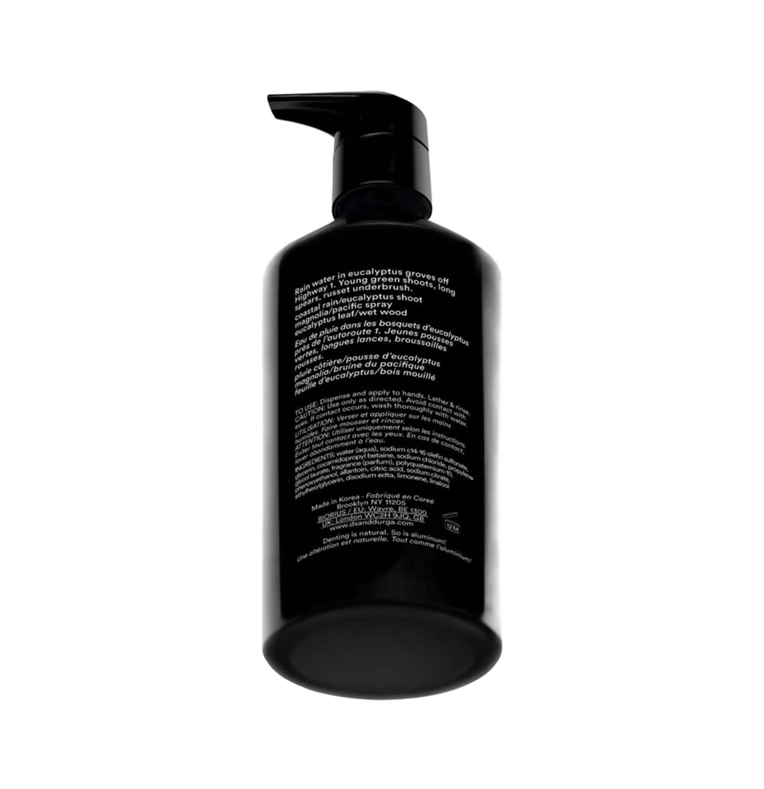 D.S. & Durga Big Sur After Rain Hand Soap 350 ml – Coastal Eucalyptus & Magnolia