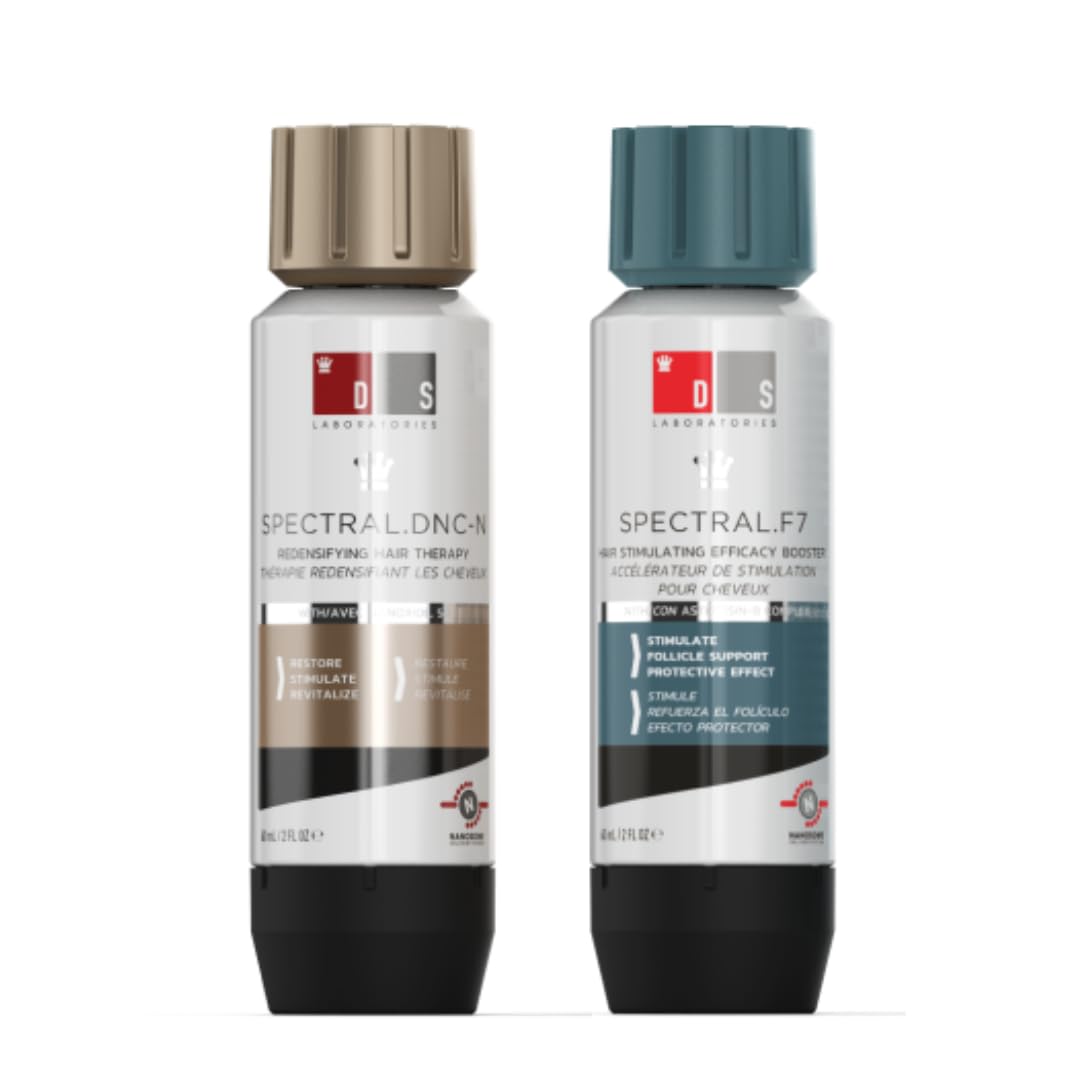 DS Laboratories Spectral Men’s Hair Density Serum & Spectral Booster — Leave-In Thickening Duo