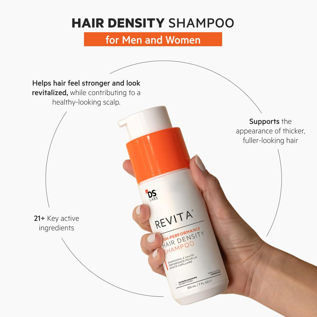 DS Laboratories Revita Shampoo & Conditioner Kit — Fuller-Looking Hair, Sulfate & Silicone Free