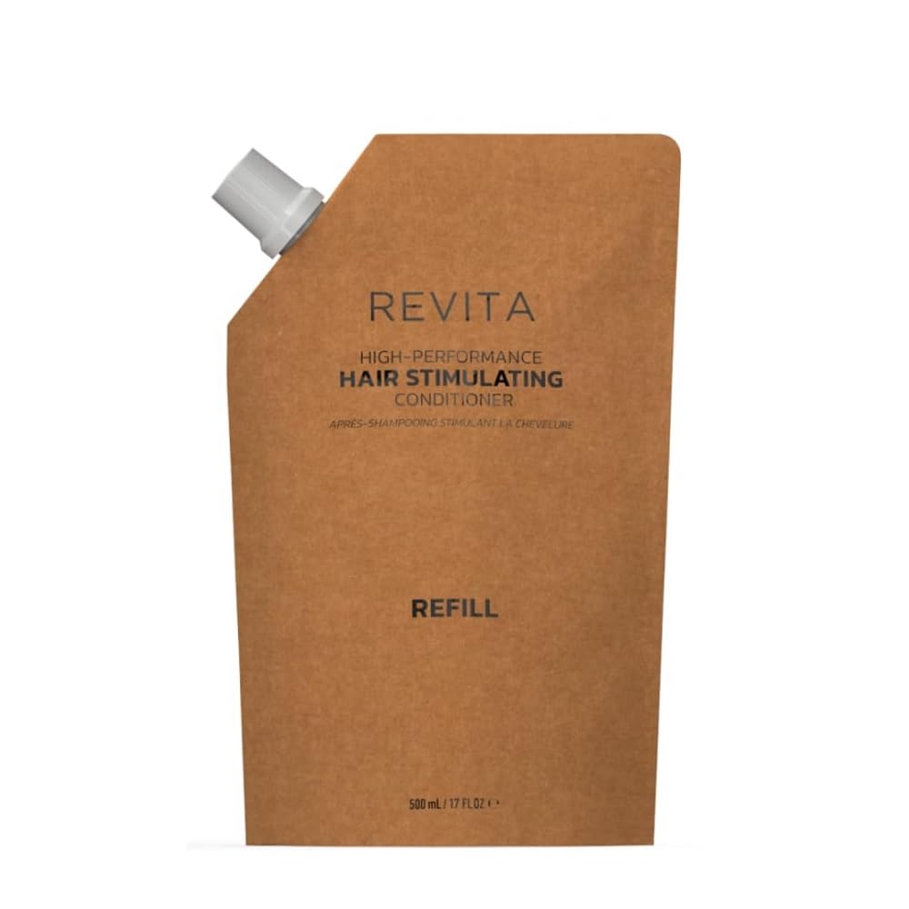 DS Laboratories Revita Conditioner Refill Pouch 500 mL – Lightweight Hydration, Color Safe, Sulfate & Silicone Free