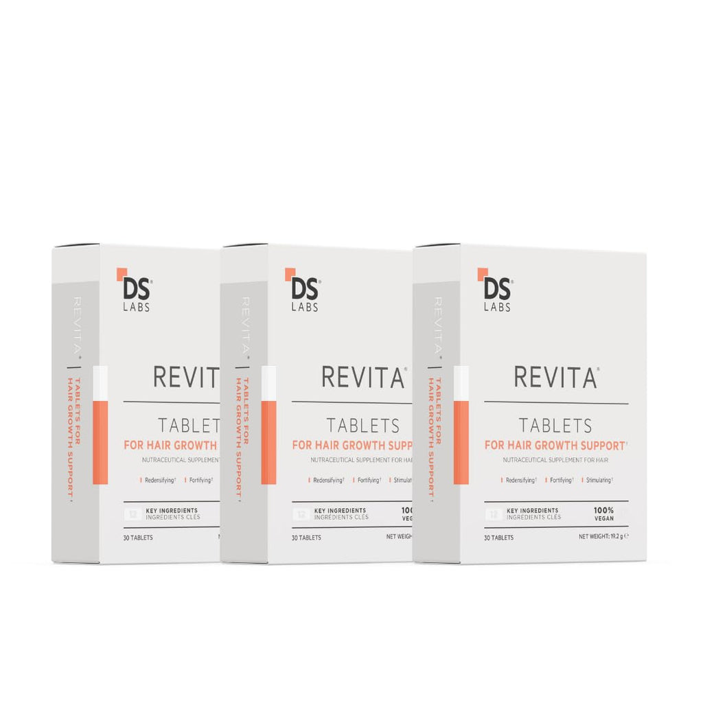 DS Laboratories Revita Hair Density Tablets – 90 Count Daily Hair Wellness Supplement