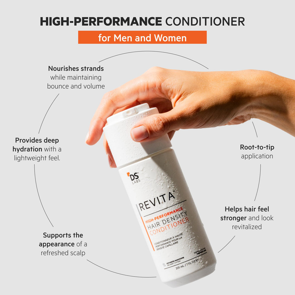 DS Laboratories Revita Shampoo & Conditioner Kit — Fuller-Looking Hair, Sulfate & Silicone Free