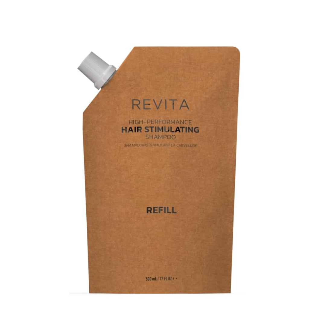 DS Laboratories Revita Shampoo Refill Pouch - 500 mL | Scalp Refresh, Fuller-Looking Volume, Color Safe