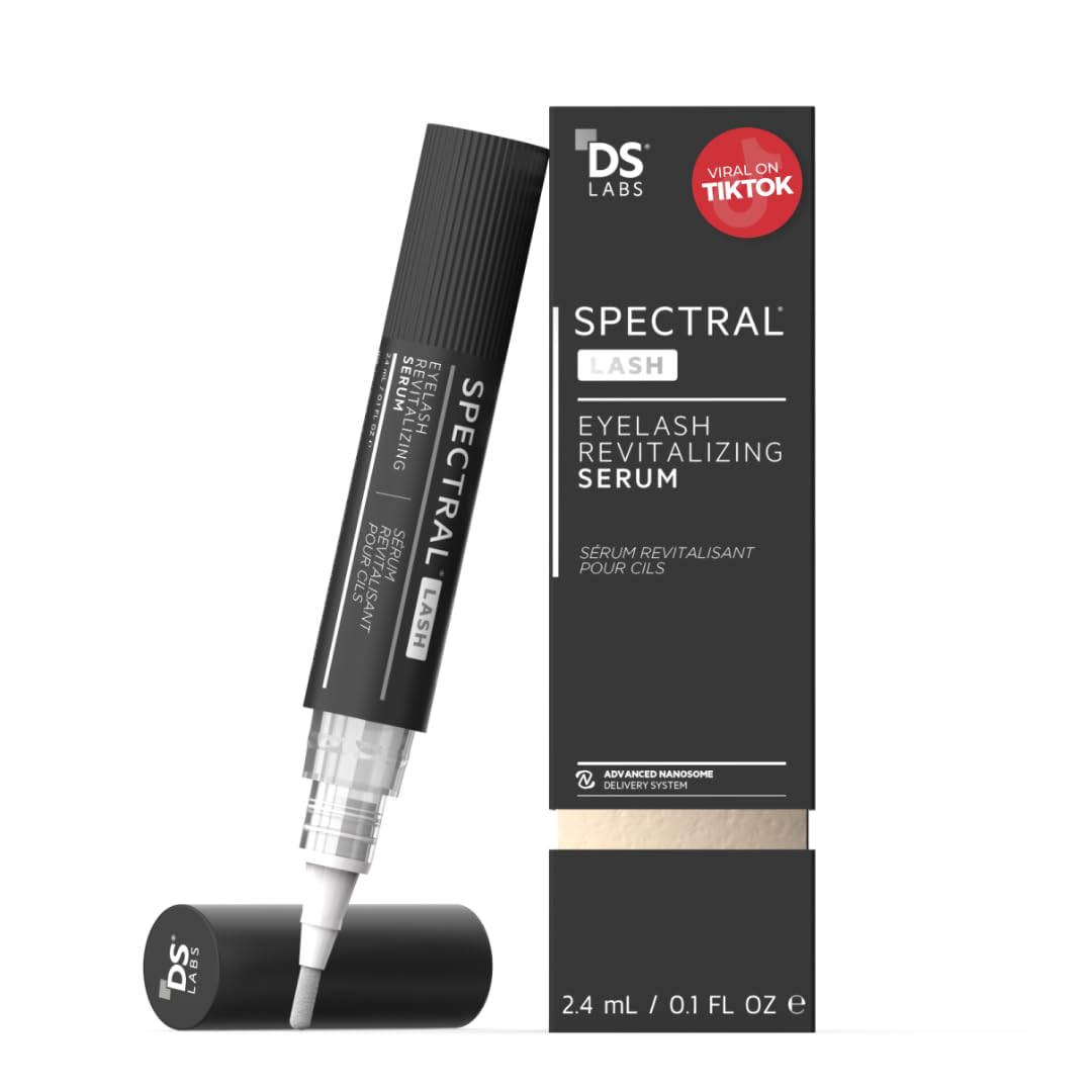 DS Laboratories Spectral.LASH Eyelash Conditioning Serum – Longer, Fuller Lashes, Safe with Extensions, Oil-Free