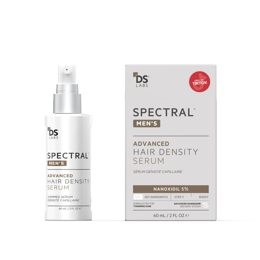 DS Laboratories Spectral Men’s Hair Density Serum 60mL – Lightweight Leave-In for Fuller, Thicker Hair