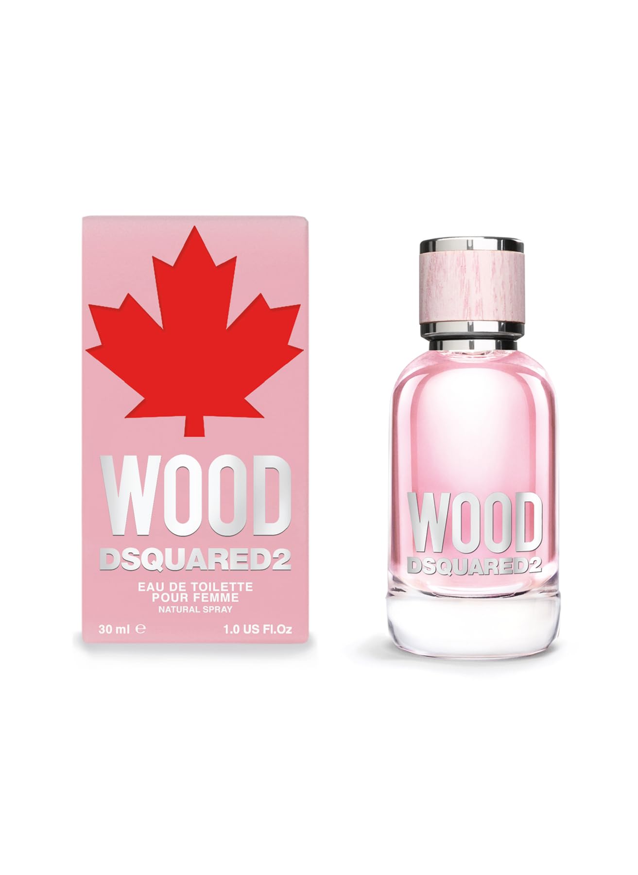 Dsquared2 Wood Pour Femme Women EDT Spray – 1 oz | Floral Woody Scent