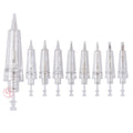 DuBeauty 50pcs Permanent Makeup Needle Cartridges – 1P 3P 5P 5F 7F (Disposable, 316 Stainless)