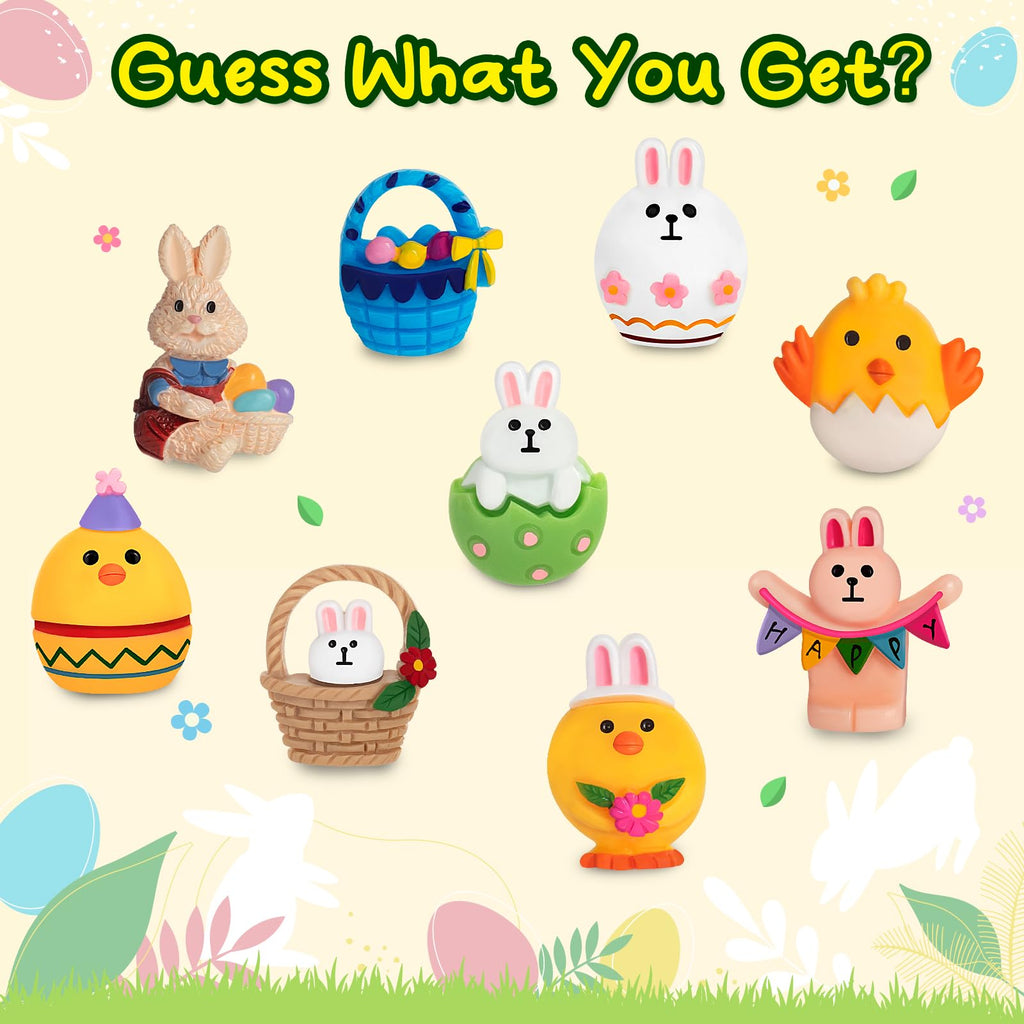 Duchong 9-Pack Easter Bubble Bath Bombs with Surprises – Natural & Kid Friendly
