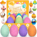 Duchong 9-Pack Easter Bubble Bath Bombs with Surprises – Natural & Kid Friendly