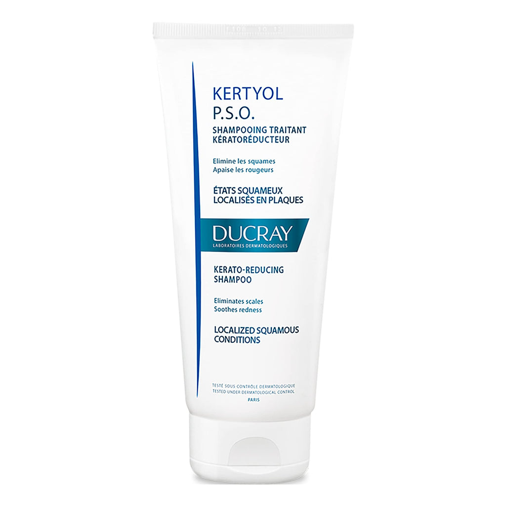 Ducray Kertyol P.S.O. Shampoo for Psoriasis-Prone Scalp — Soothing 6.7 oz
