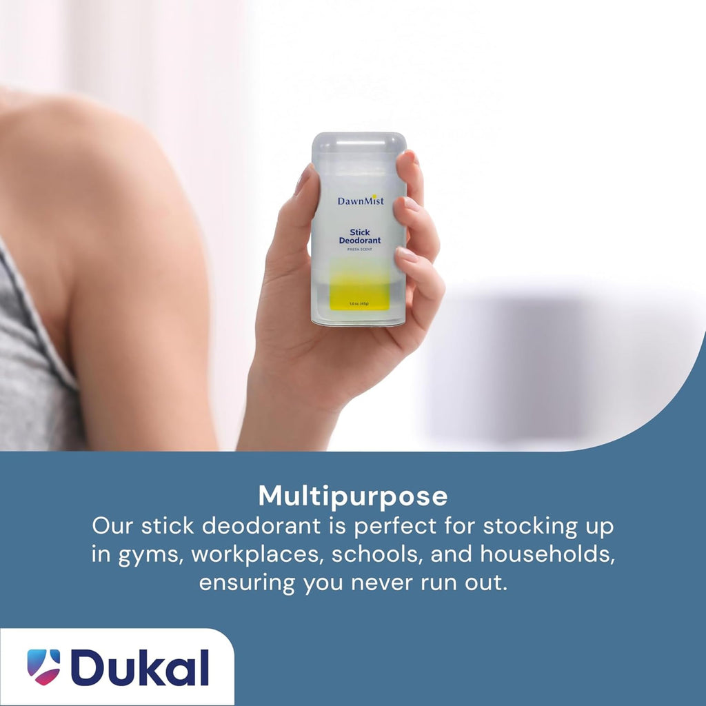 Dukal Dawn Mist Stick Deodorant, Fresh Scent – 1.6 oz, 10-Pack | DawnMist