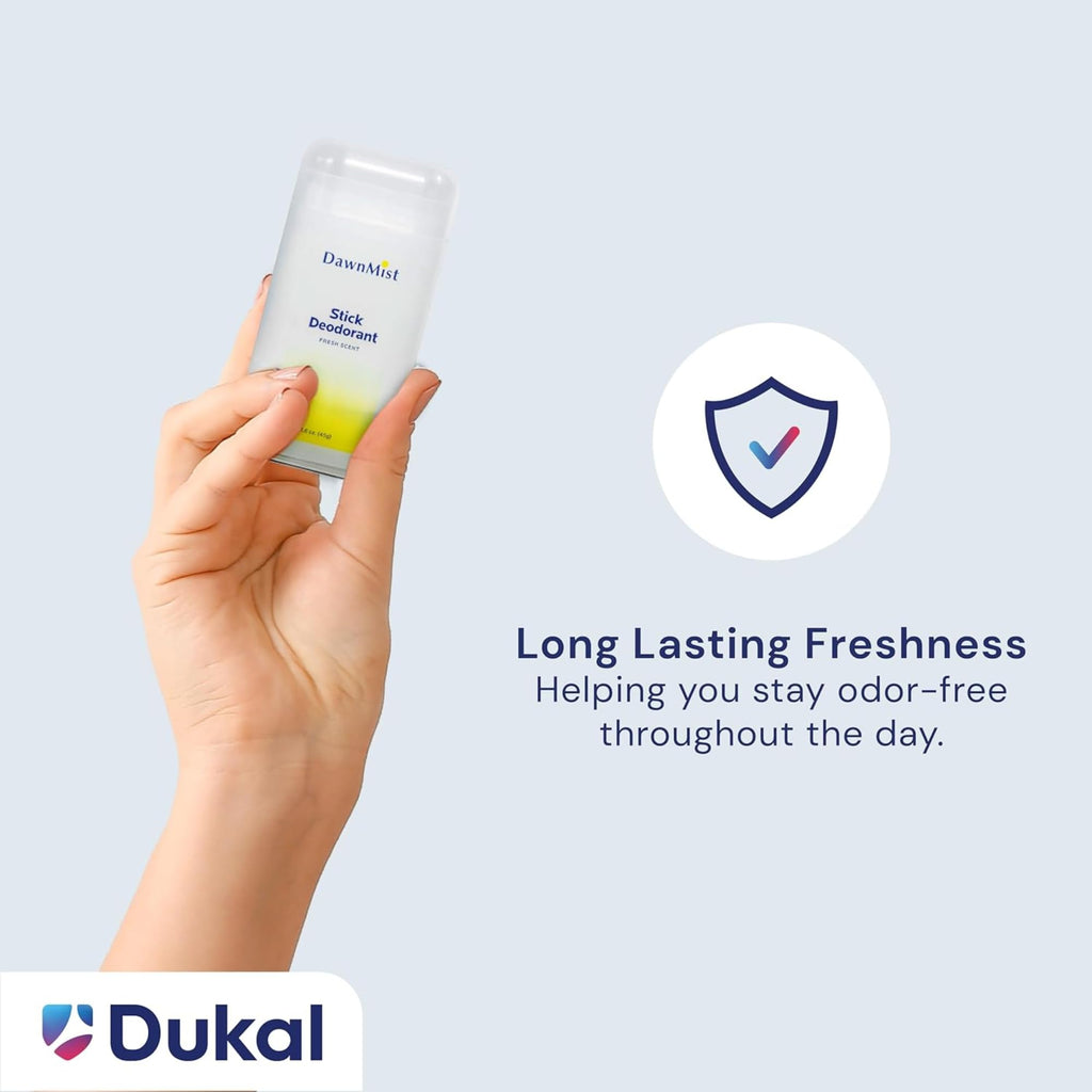 Dukal Dawn Mist Stick Deodorant, Fresh Scent – 1.6 oz, 10-Pack | DawnMist
