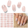 DUKASOU Semi Cured Gel Nail Strips – 28 Sheets for Salon-Quality DIY Manicures
