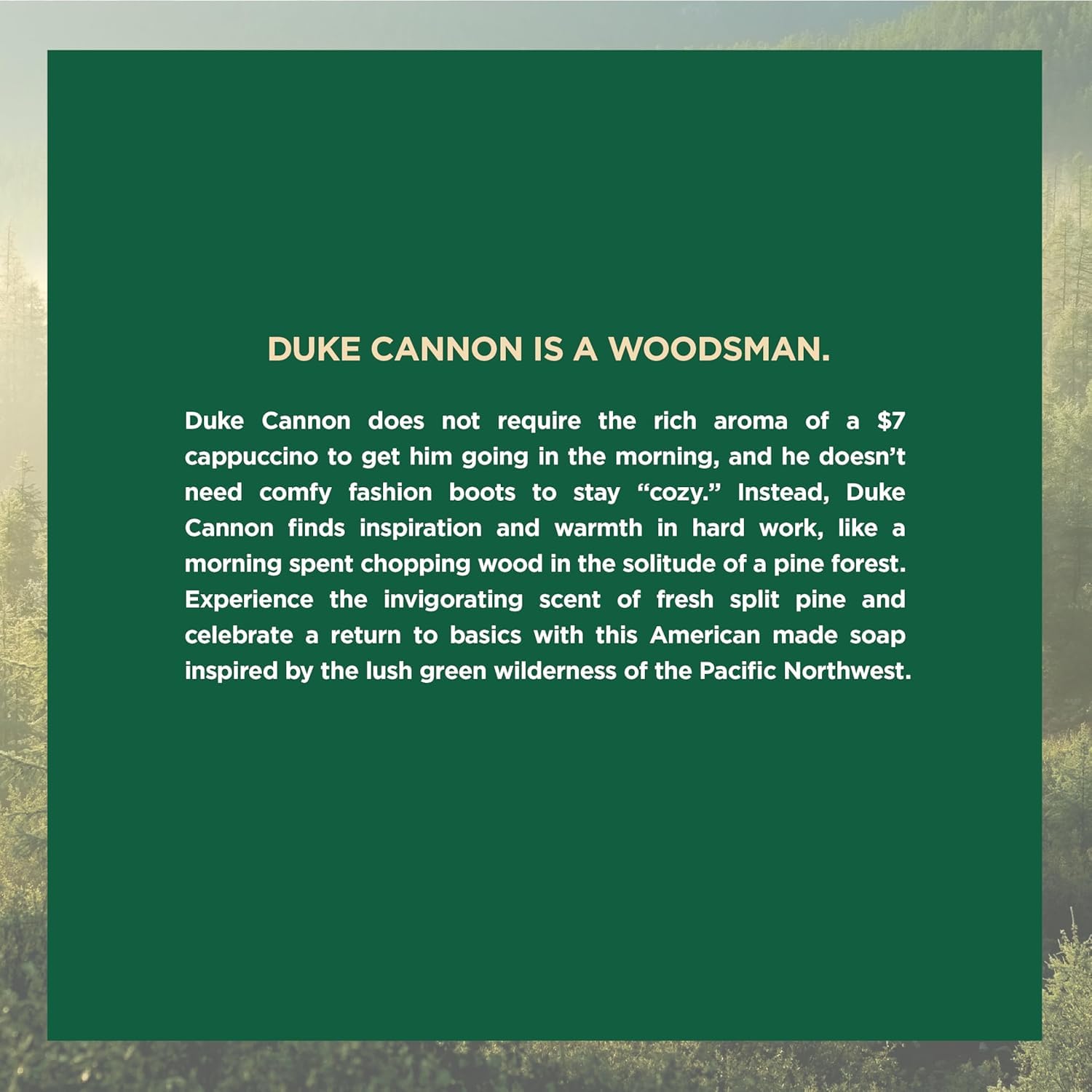 Duke Cannon Big Brick Soap for Men – Fresh Cut Pine, Extra Large 10 oz Bars (3-Pack) | Paraben-Free