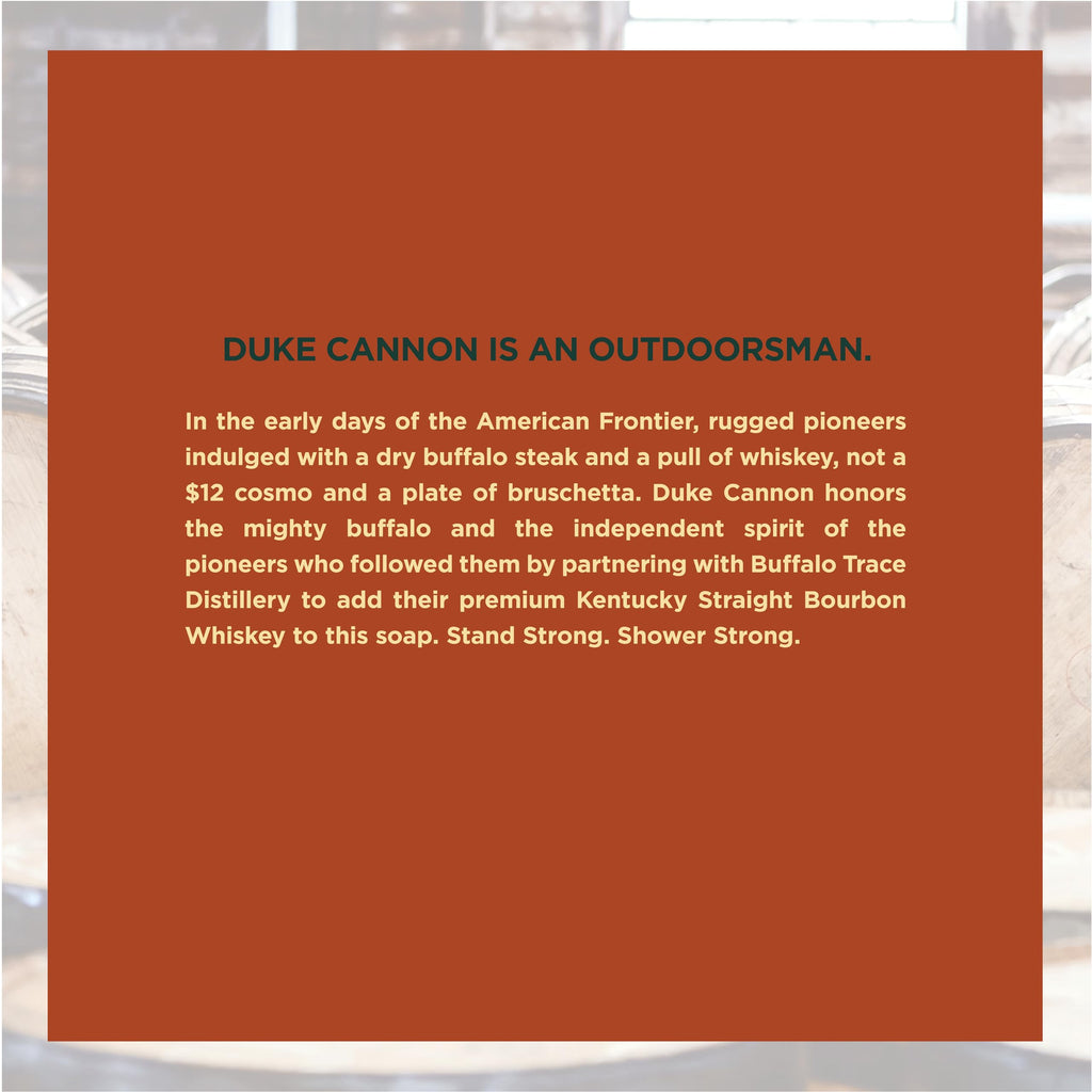 Duke Cannon Big American Bourbon Soap Bar (10 oz) – Charred Oak Barrel Scent, 3-Pack