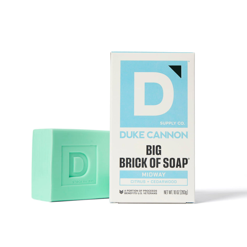 Duke Cannon Big Brick Soap for Men – 3-Pack, 10 oz Each | Triple Milled, Long-Lasting