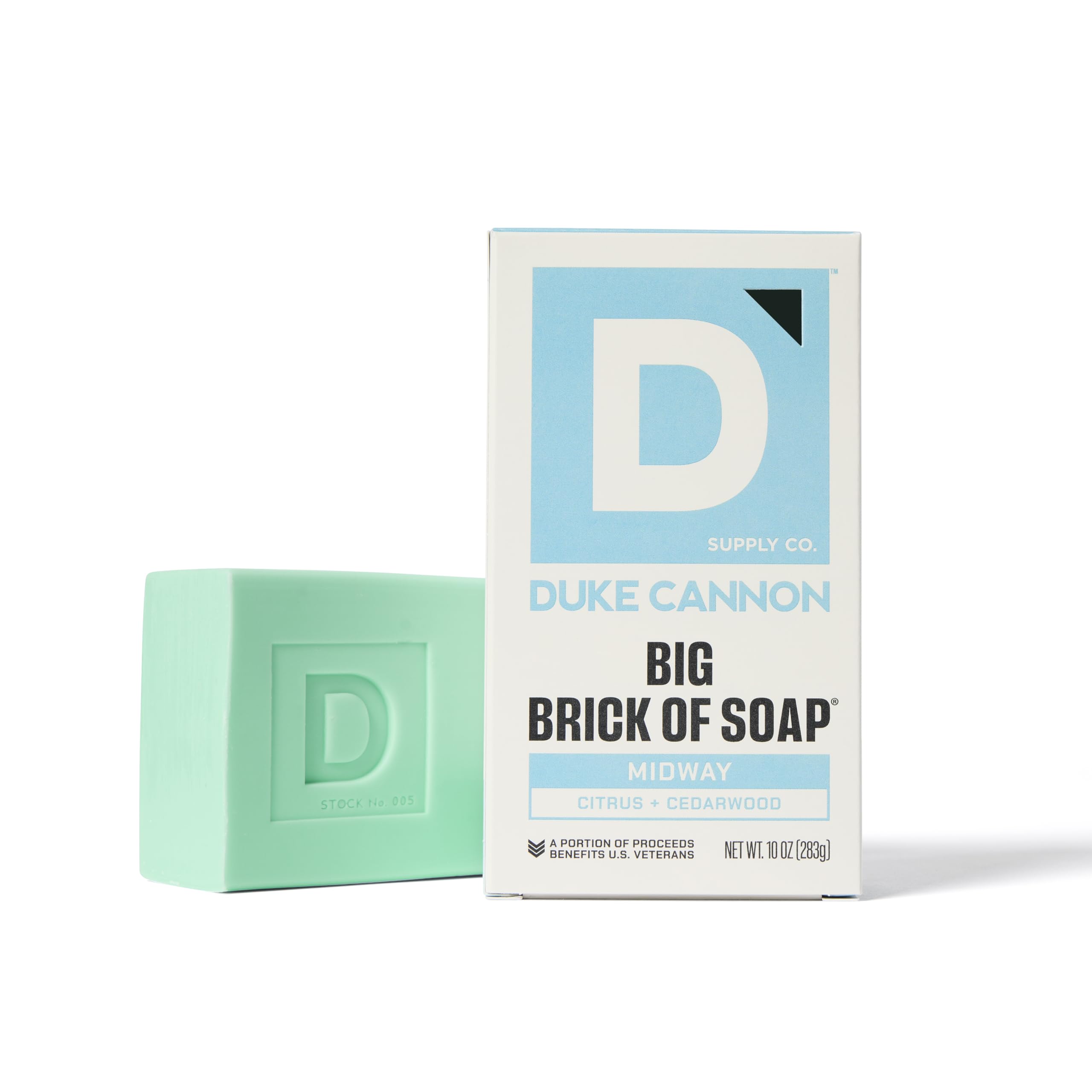 Duke Cannon Big Brick Soap for Men – 3-Pack, 10 oz Each | Triple Milled, Long-Lasting