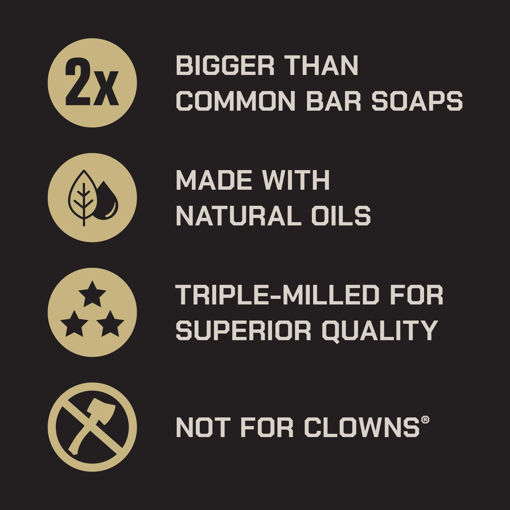 Duke Cannon Big Brick Soap for Men – Bay Rum, Citrus Musk & Cedarwood, 3-Pack 10 oz