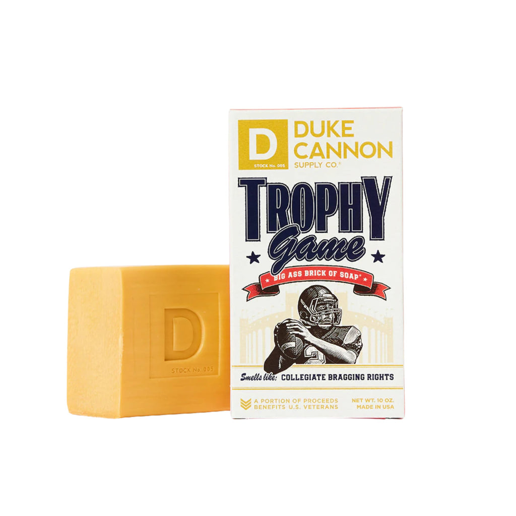 Duke Cannon Big Brick Soap – Trophy Game Scent, 6-Pack (10 oz Each)