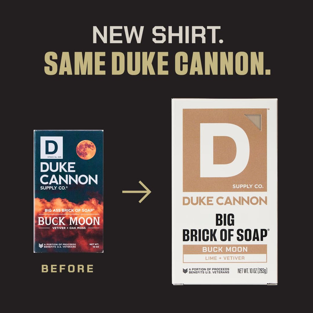 Duke Cannon Big Brick Soap for Men – 3-Pack, 10 oz Each | Triple Milled, Long-Lasting