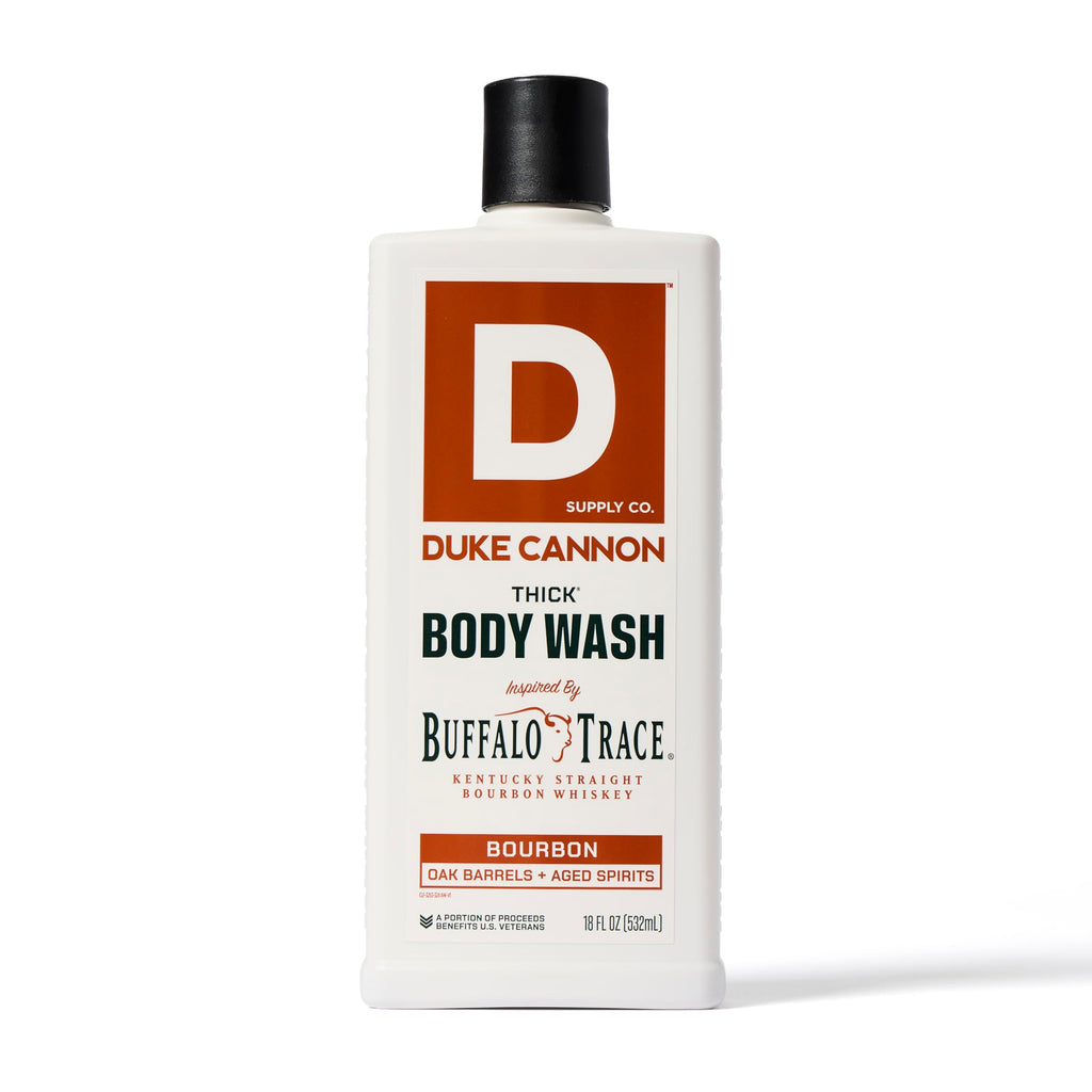 Duke Cannon Thick High Viscosity Body Wash – 3X Thicker, 18oz (Sawtooth, Midnight Swim & Bourbon)