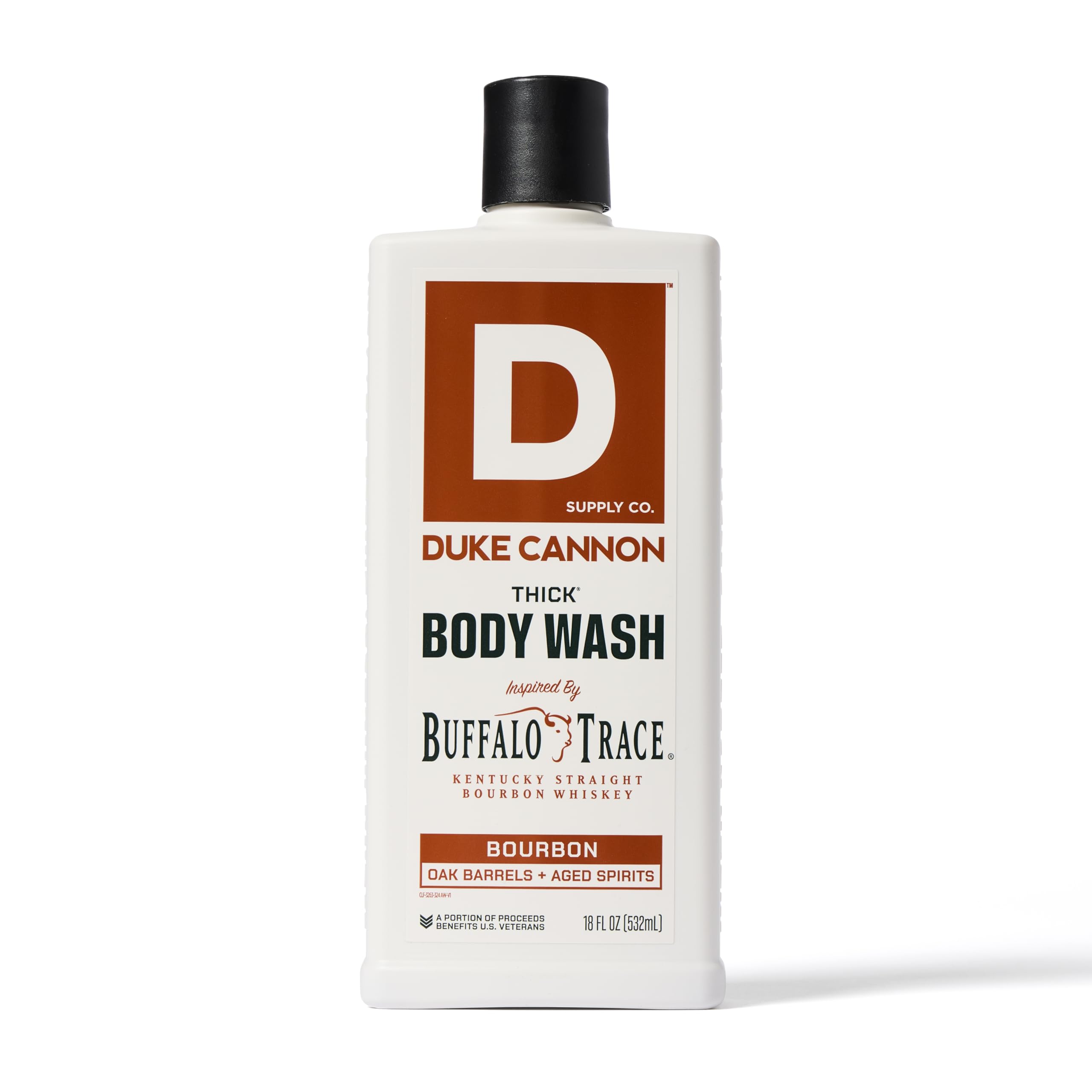 Duke Cannon Thick High Viscosity Body Wash – 3X Thicker, 18oz (Sawtooth, Midnight Swim & Bourbon)