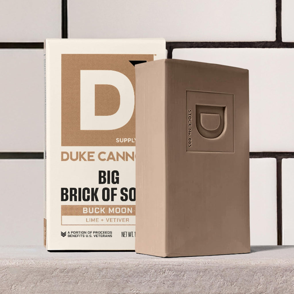 Duke Cannon Buck Moon Bar Soap Puck Bundle — 6 Pack, 5 oz Each