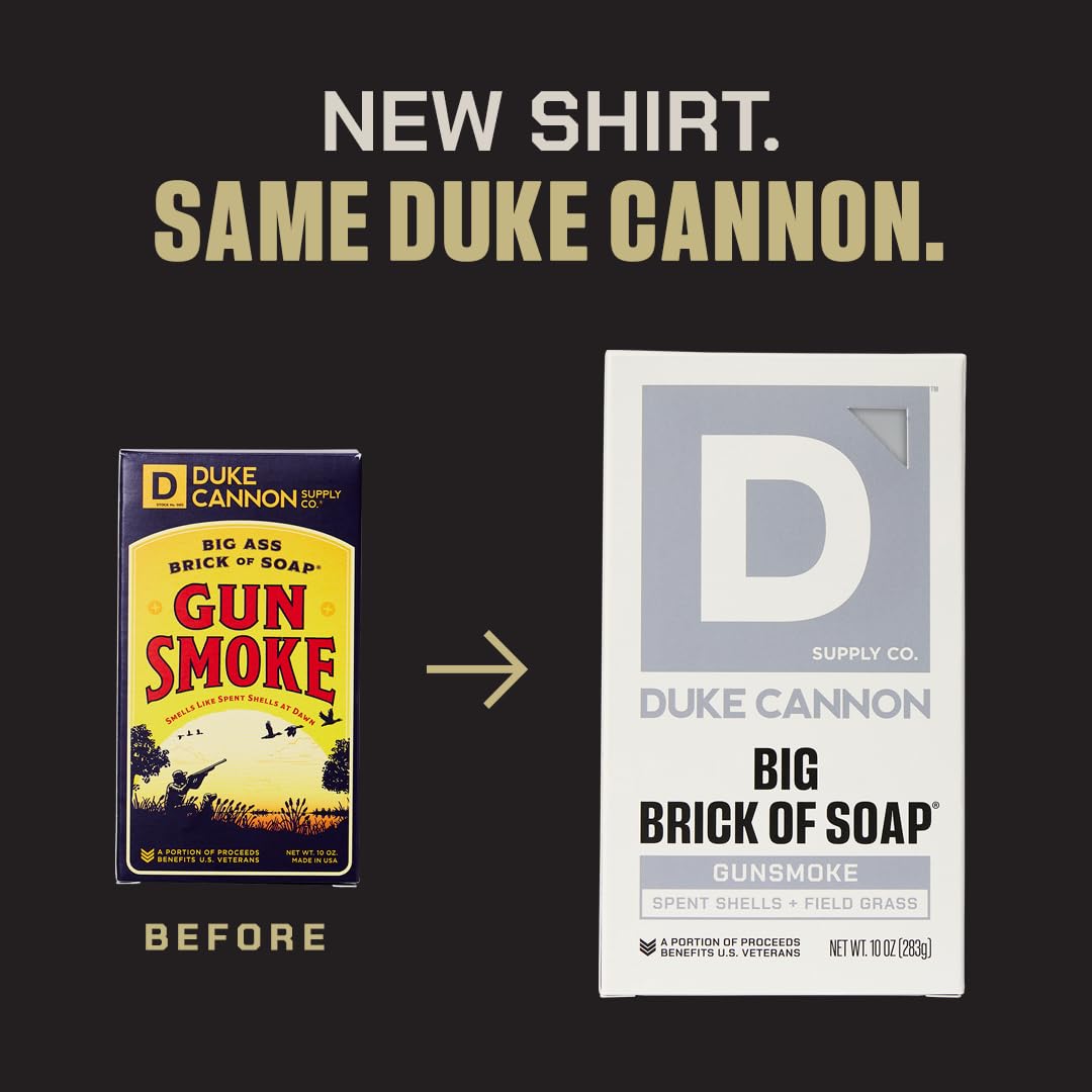 Duke Cannon Big Brick of Soap Bar Frontier 30 – 3-Pack Variety (Extra Large 10 oz Each)