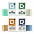 Duke Cannon Supply Co. Big Brick Soap 4-Pack: Pine Tar & Busch Beer, 10oz Bars