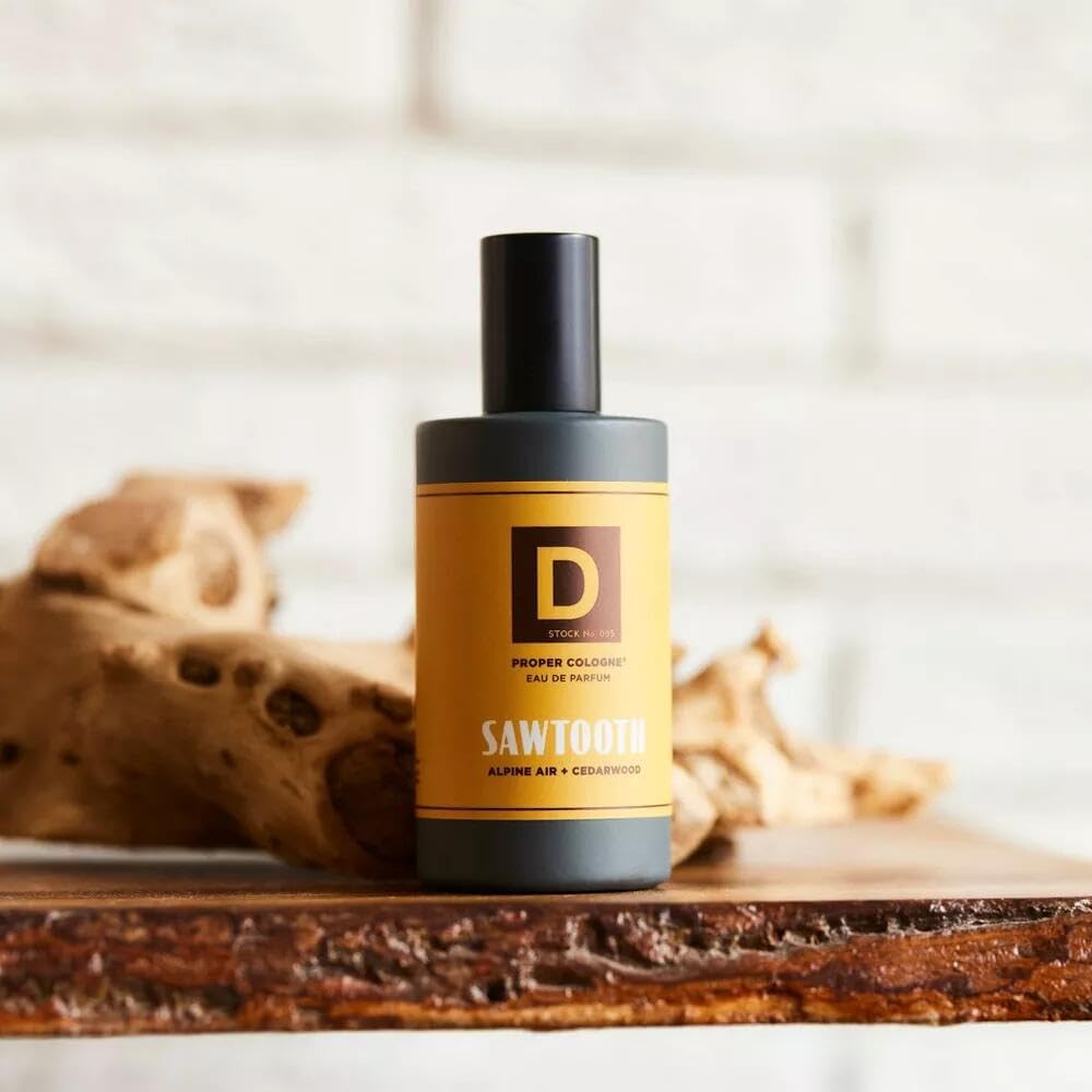 Duke Cannon Proper Cologne Sawtooth | Alpine Air & Cedarwood | 1.7 fl oz