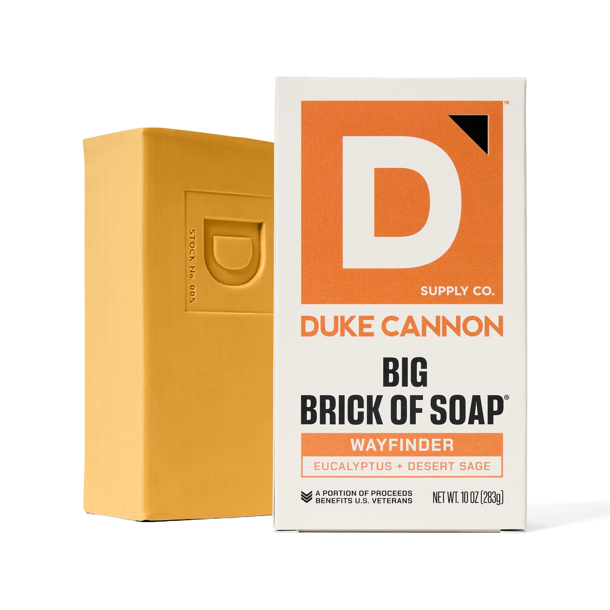 Duke Cannon Wayfinder Bar Soap Bundle – Extra Large 10 oz, 6-Pack, American-Made