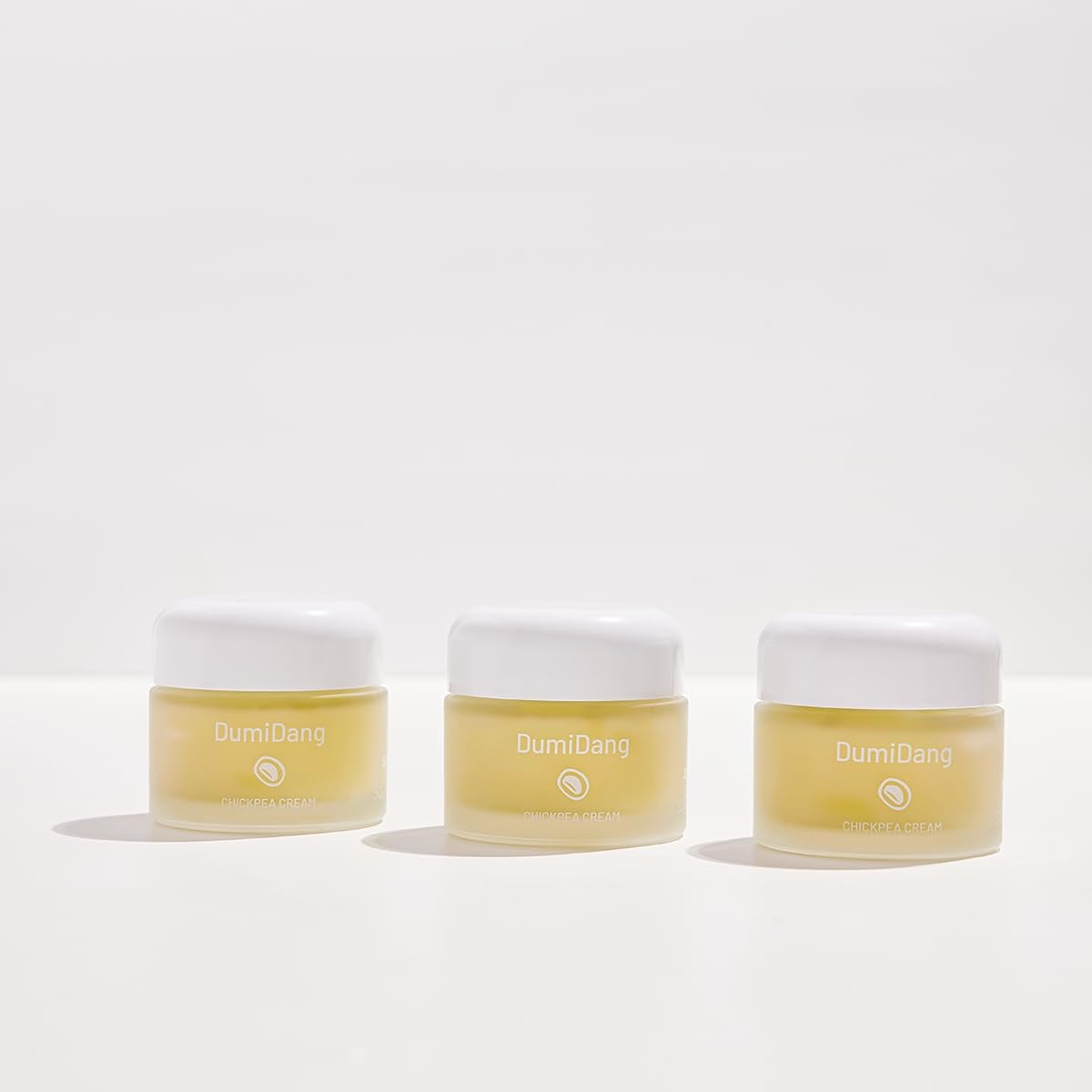 DumiDang Chickpea Cream – Korean Traditional Vegan Skincare with Fermented Chickpeas, Squalane & Shea Butter (50g) | 1.76 oz