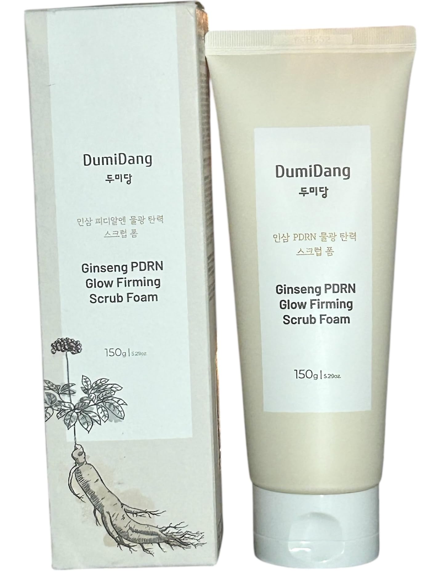 DumiDang Ginseng PDRN Glow Firming Scrub Foam – 5.29 oz
