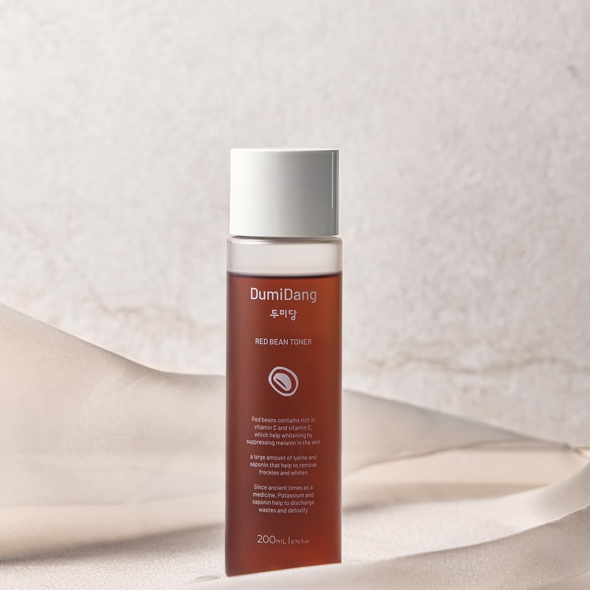 DumiDang Red Bean Essence Toner - Korean Vegan Fermented Red Bean Extract, Anti-Aging, 200mL