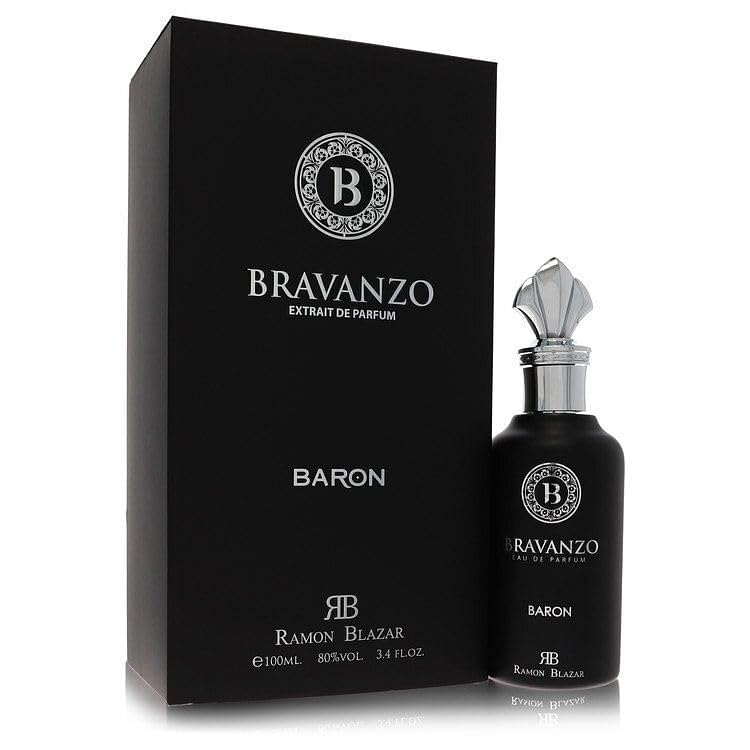 Dumont Bravanzo Baron Eau De Parfum 3.4 oz – Long Lasting Premium Fragrance for Men & Women