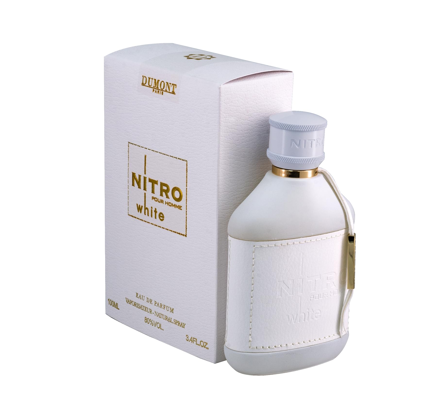 Dumont Nitro Eau de Parfum Set – Intense, Red & White (3 × 100 ml / 3.45 fl oz each)