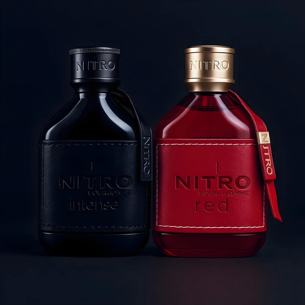 Dumont Nitro Intense & Nitro Red EDP Set – 3.45 fl oz Each | 2-Piece Gift Pack